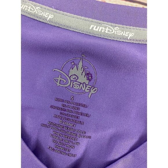 Run Disney Women's Enchanted 10K Marathon Purple Graphic Short 2019 - Small - Picture 7 of 11